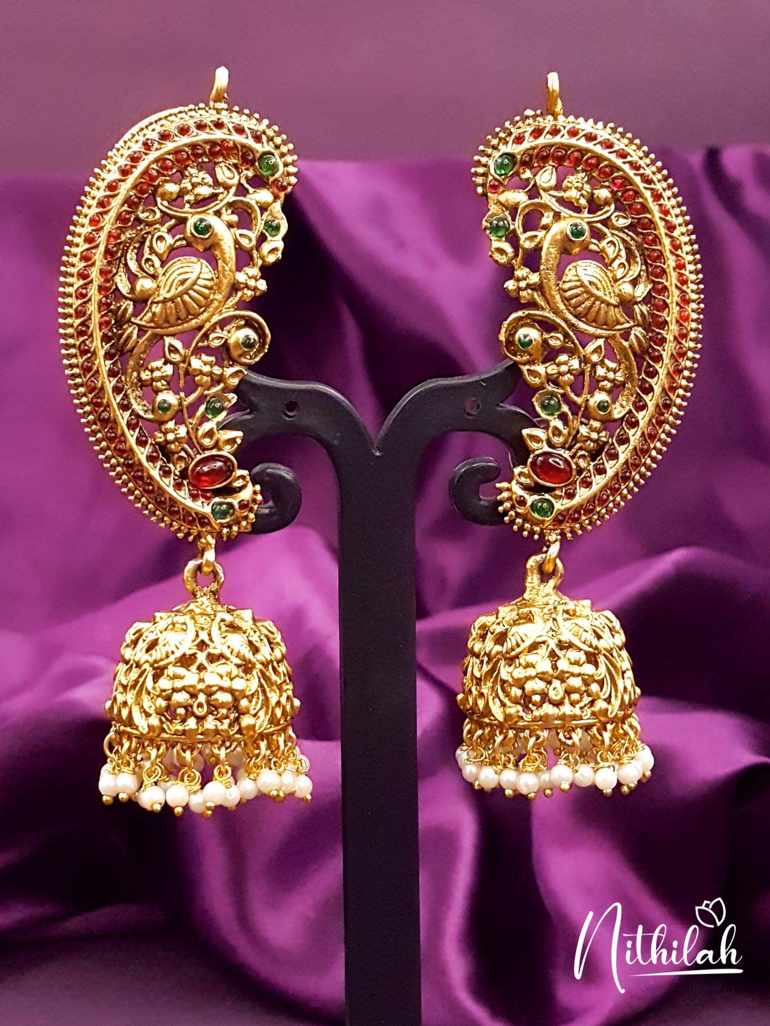 Beautiful Matte Finish Earrings Nithilah