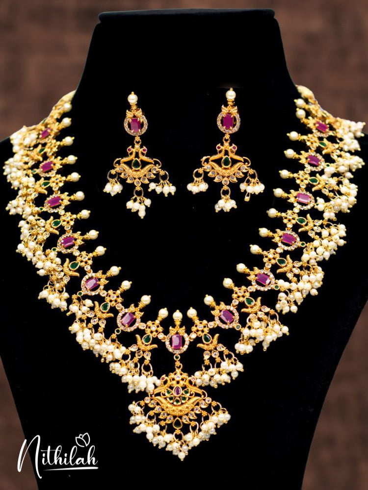 Matte Finish Necklace Nithilah