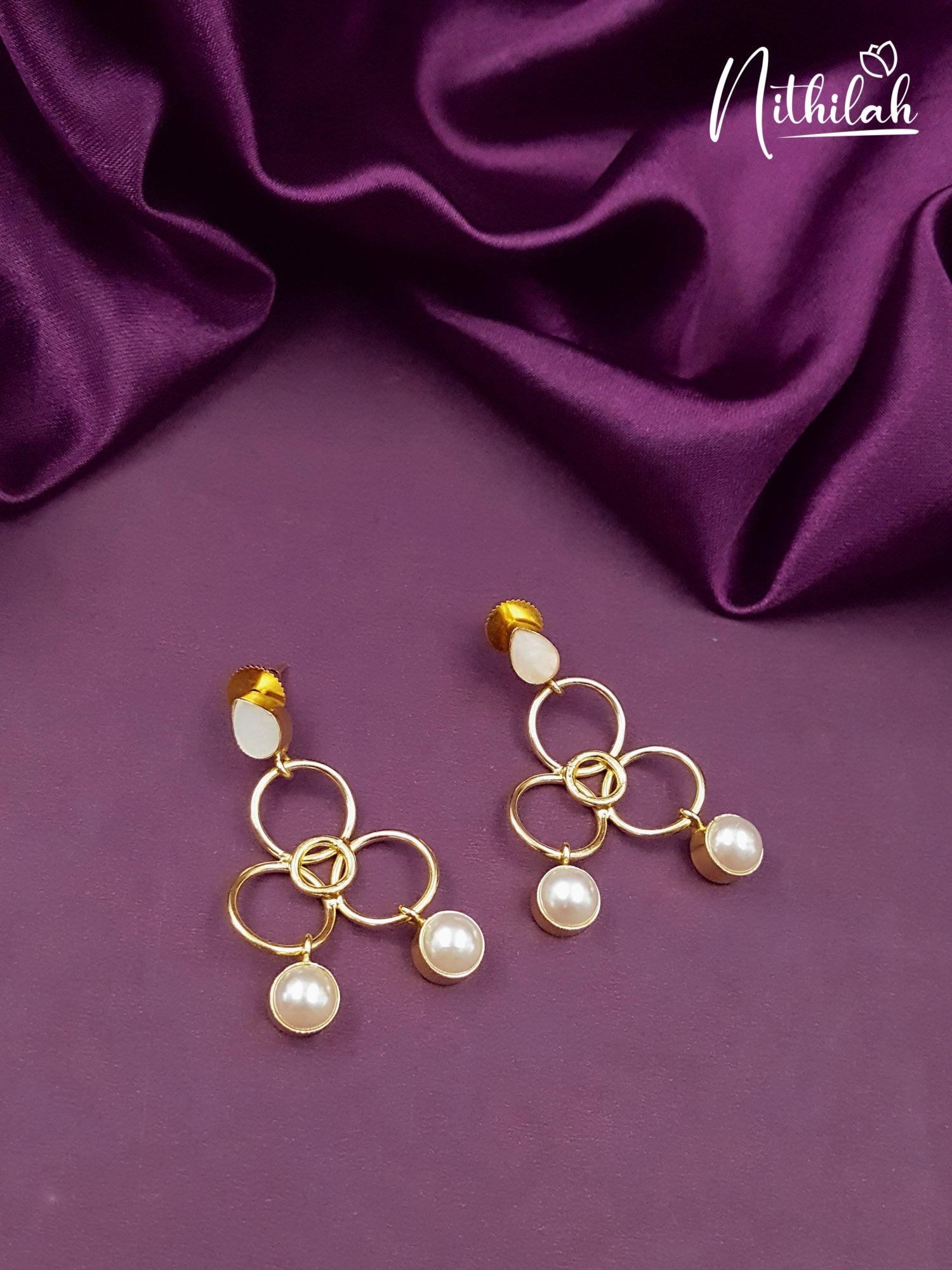 Circles MOP Earrings