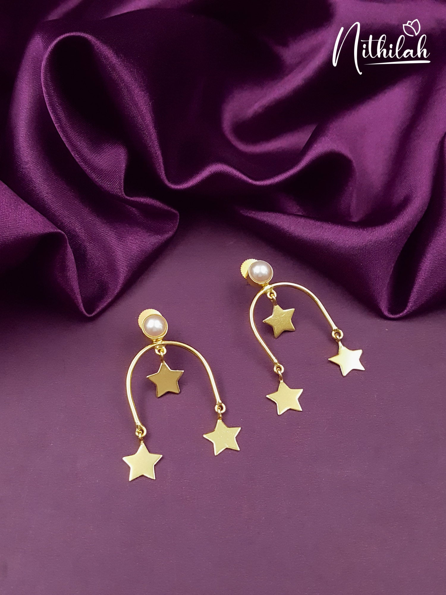 Rainbow Star Designer Earrings