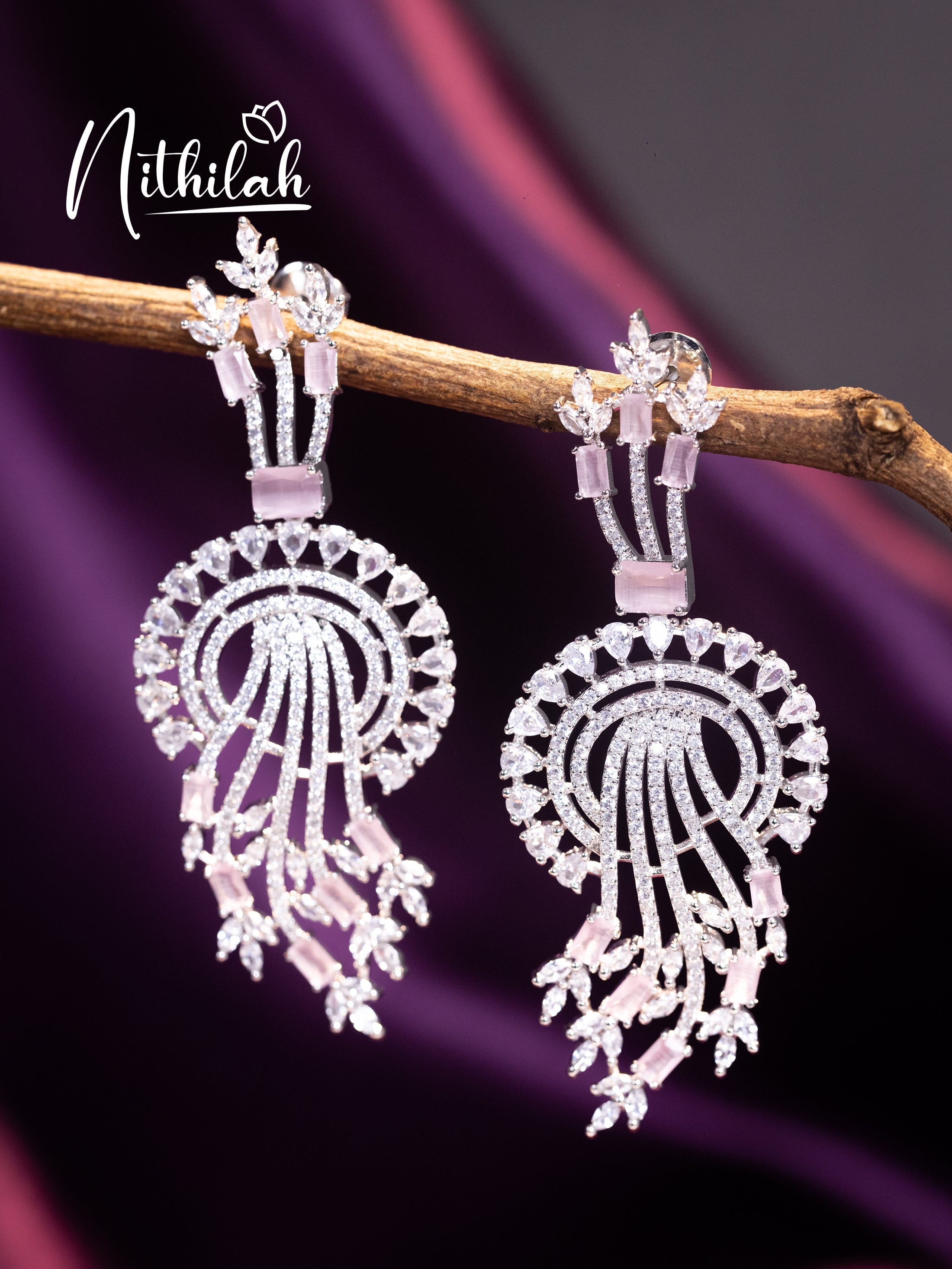Buy American Diamond Earrings Design11