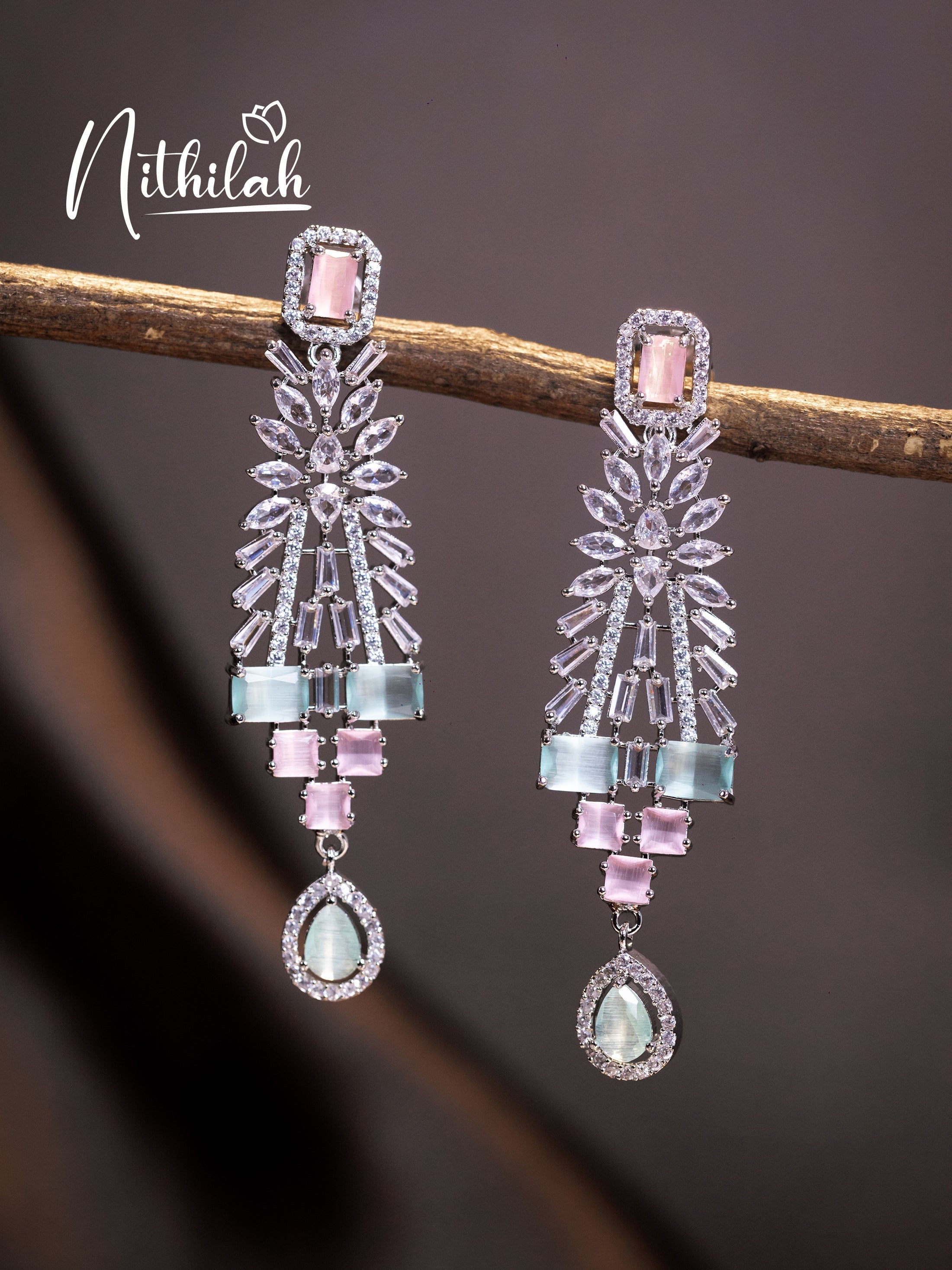 Buy Earrings American Diamond | Earrings AD Design 2