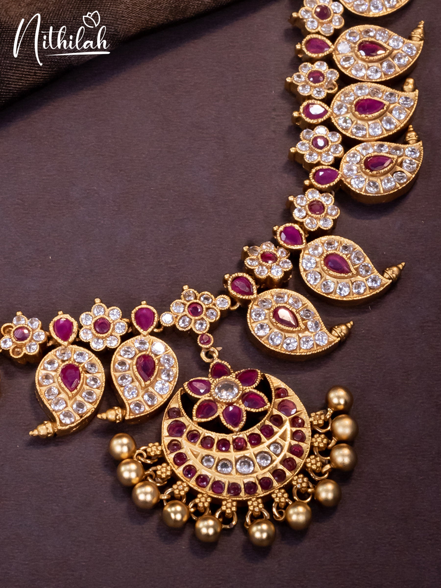 Buy Diamond Kemp Mango Necklace | Mango Necklace