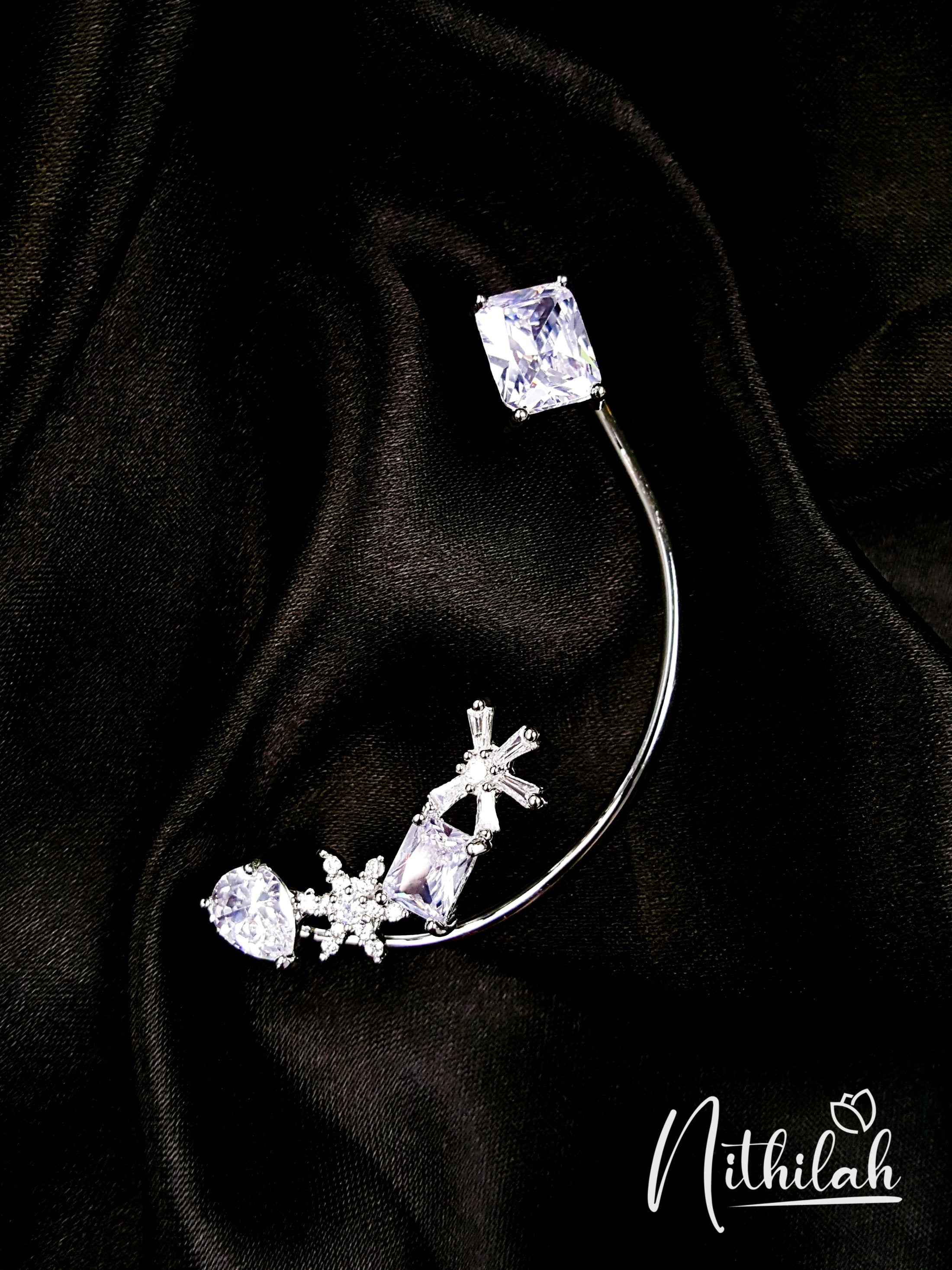 Buy Ear Cuffs Silver Design | Ear Cuffs Online