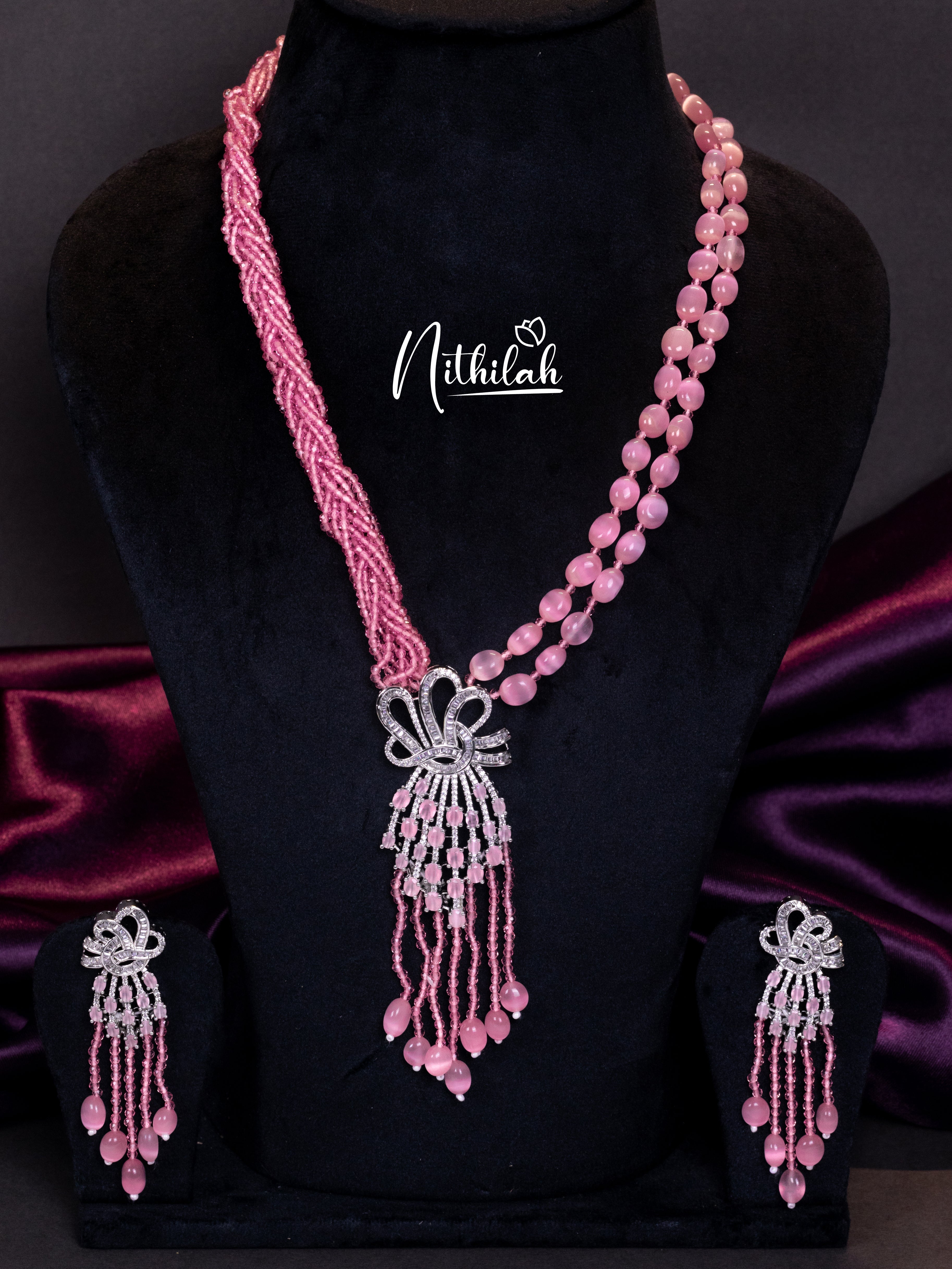 Amscan Pink Bead Necklaces