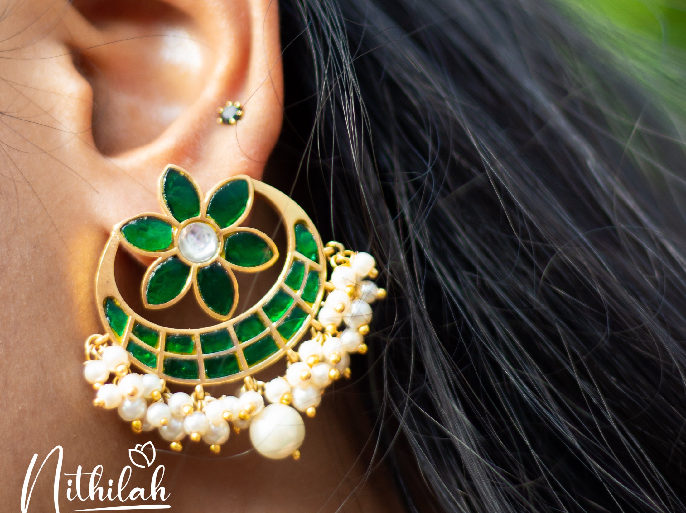 Timeless Classic - Chandbali Earrings