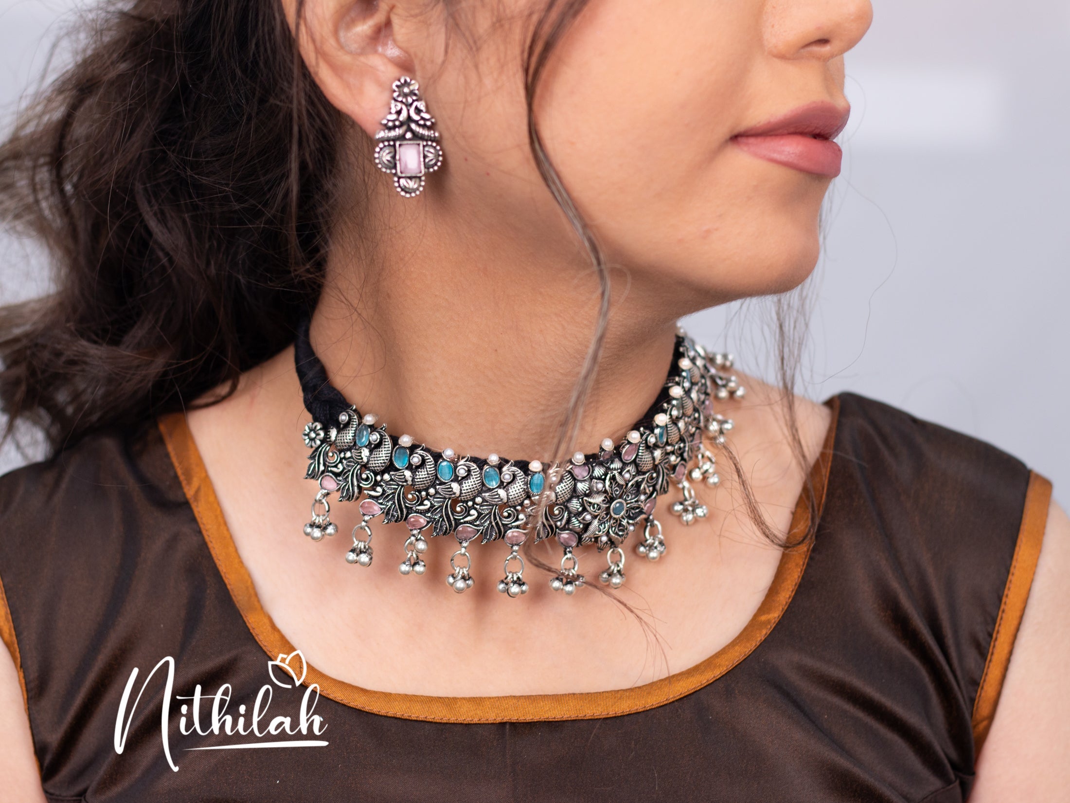 How to Pair Oxidised Jewellery with any Indian Wear