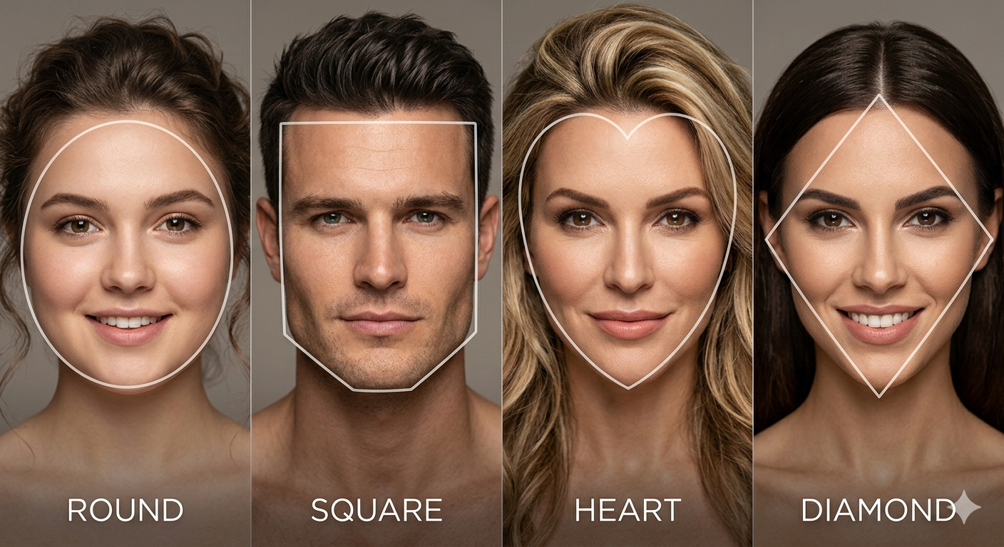 Earrings for every face shape - a complete guide