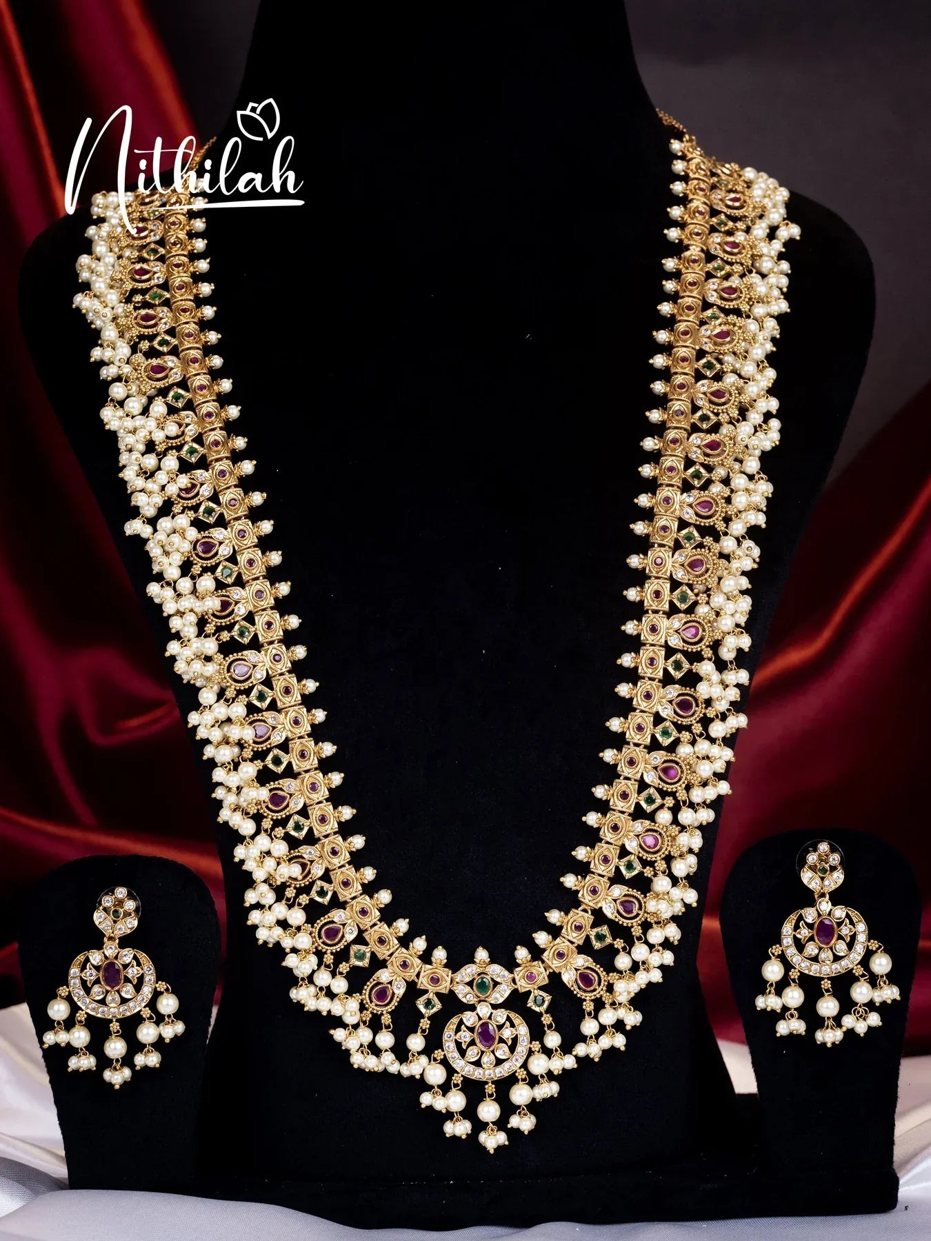 Nithilah Guttapusalu Jewellery Set