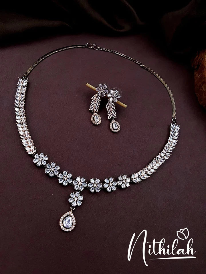 Picture of Nithilah American Diamond Necklace