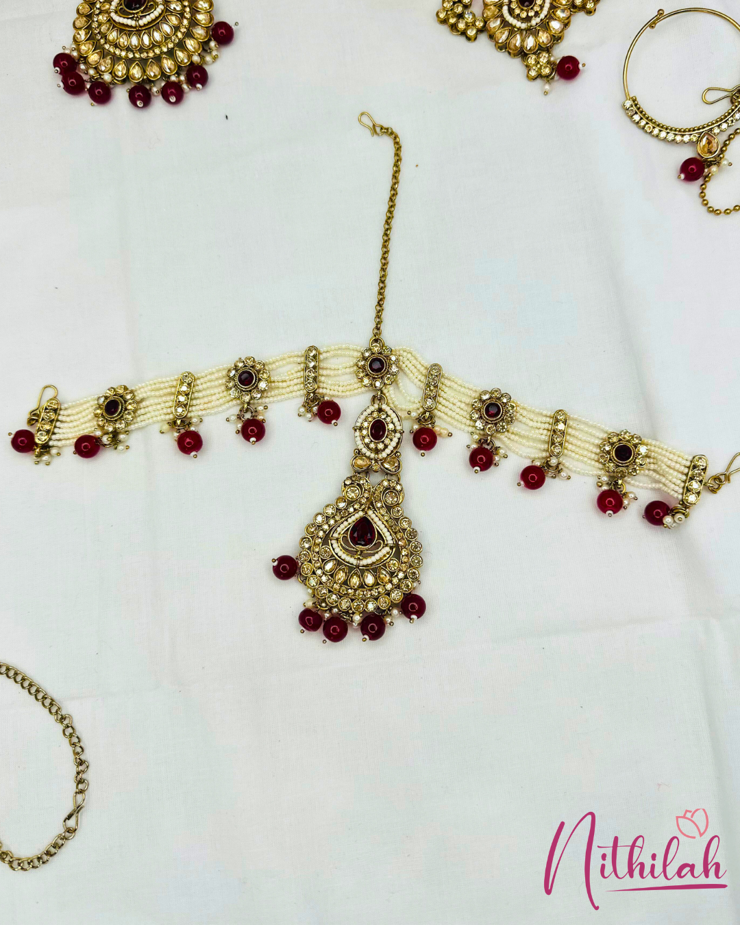 Ruby Noor Bridal Set
