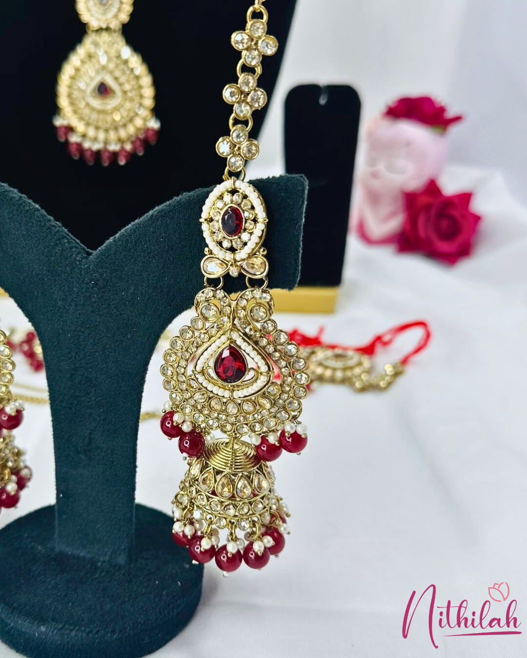 Ruby Noor Bridal Set