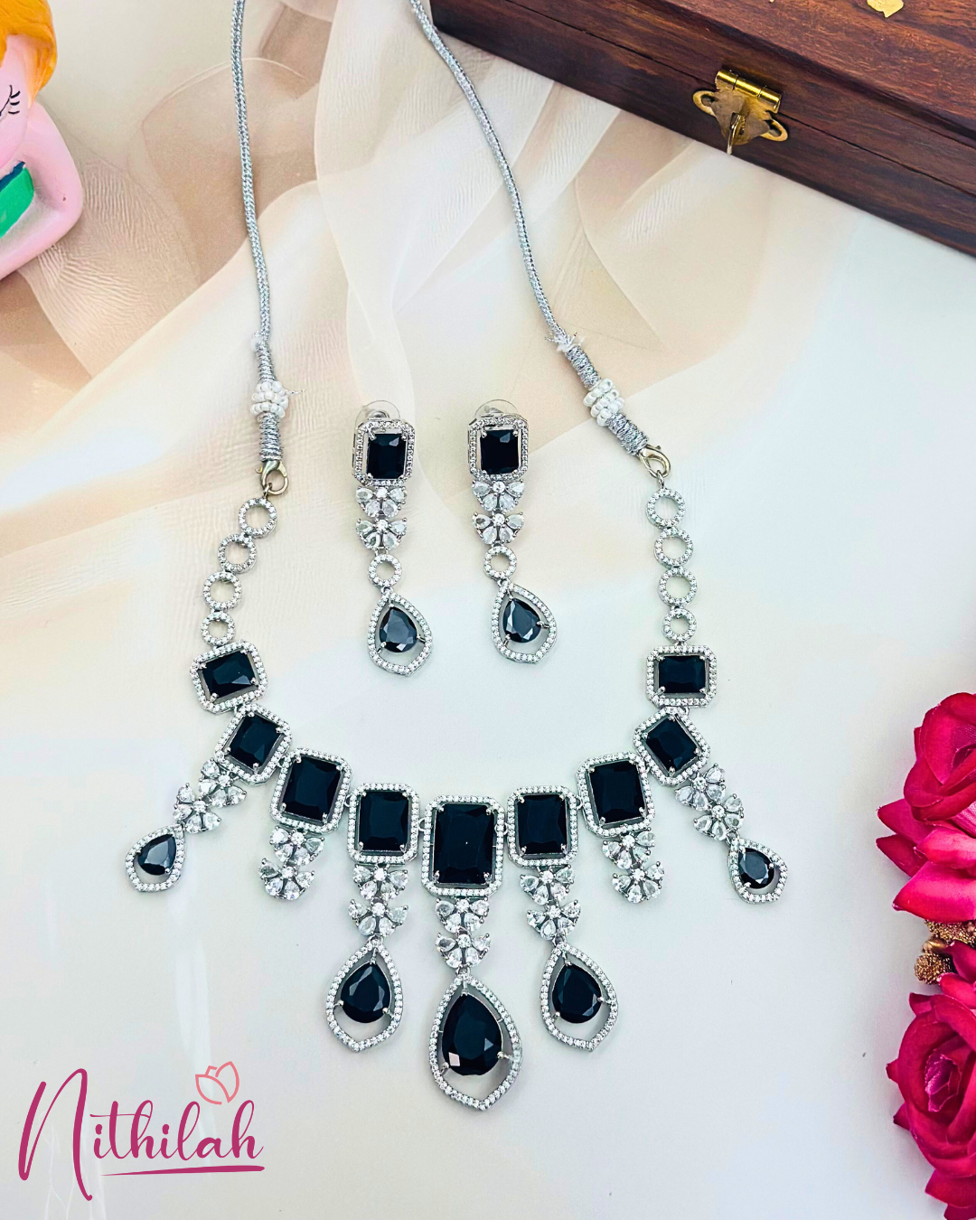 Black AD Necklace