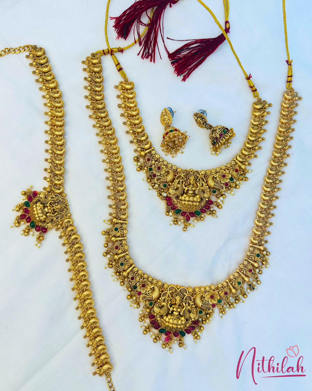 Mahalakshmi Heritage Necklace Set