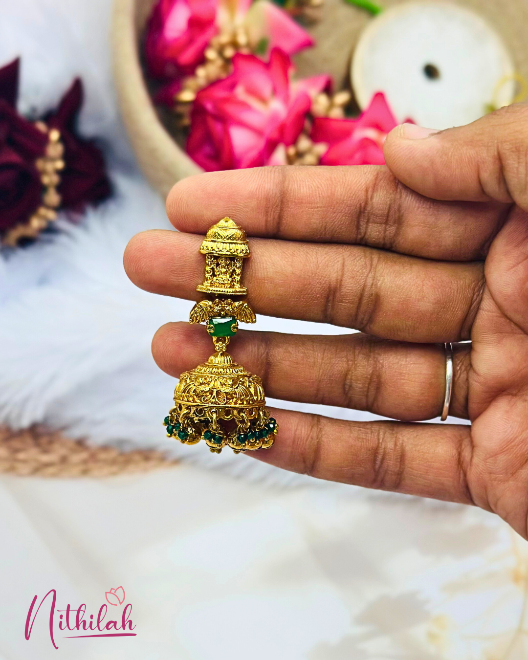 Premium quality Gold Plated Jhumka