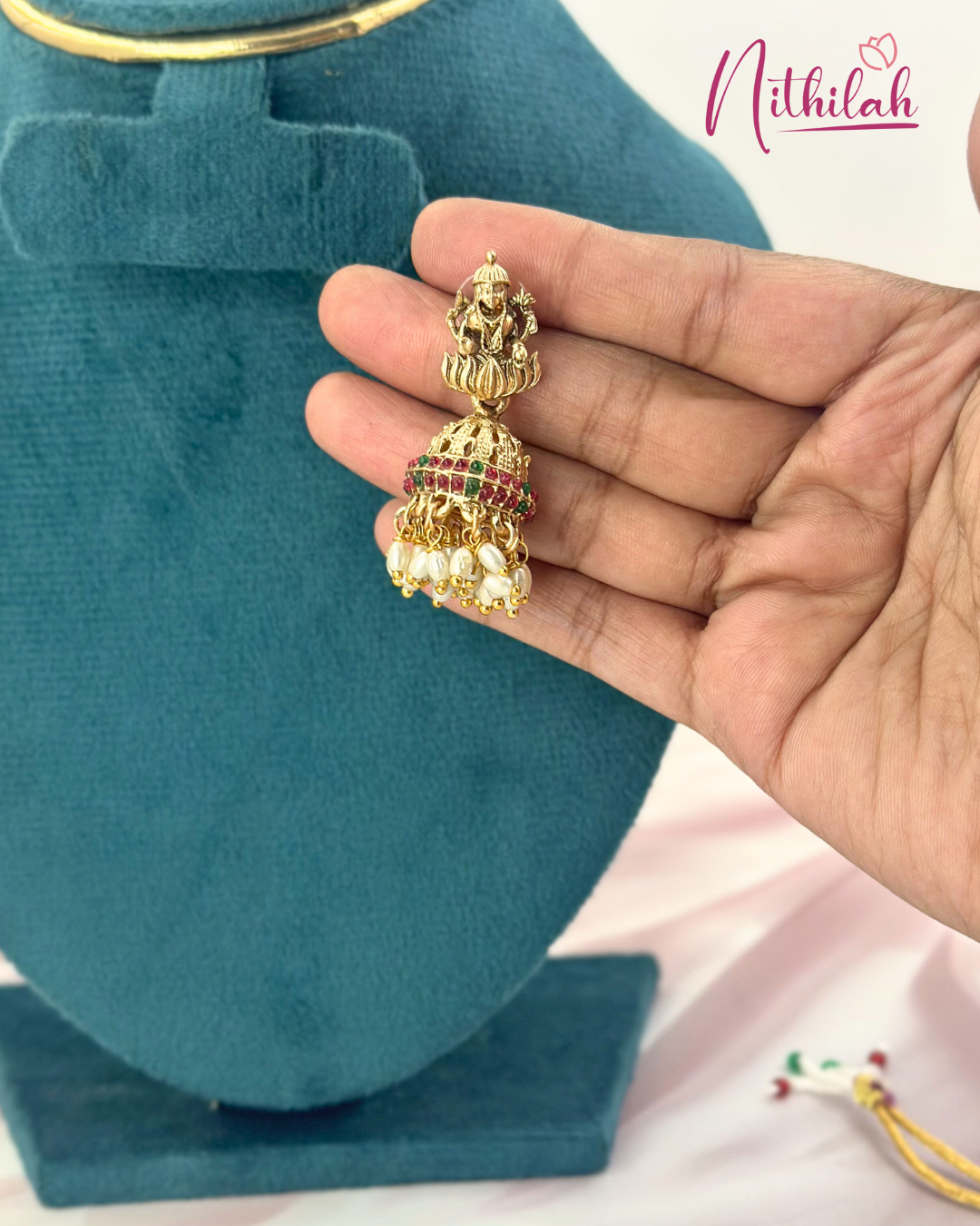 Lakshmi Nagas Temple Bridal Set