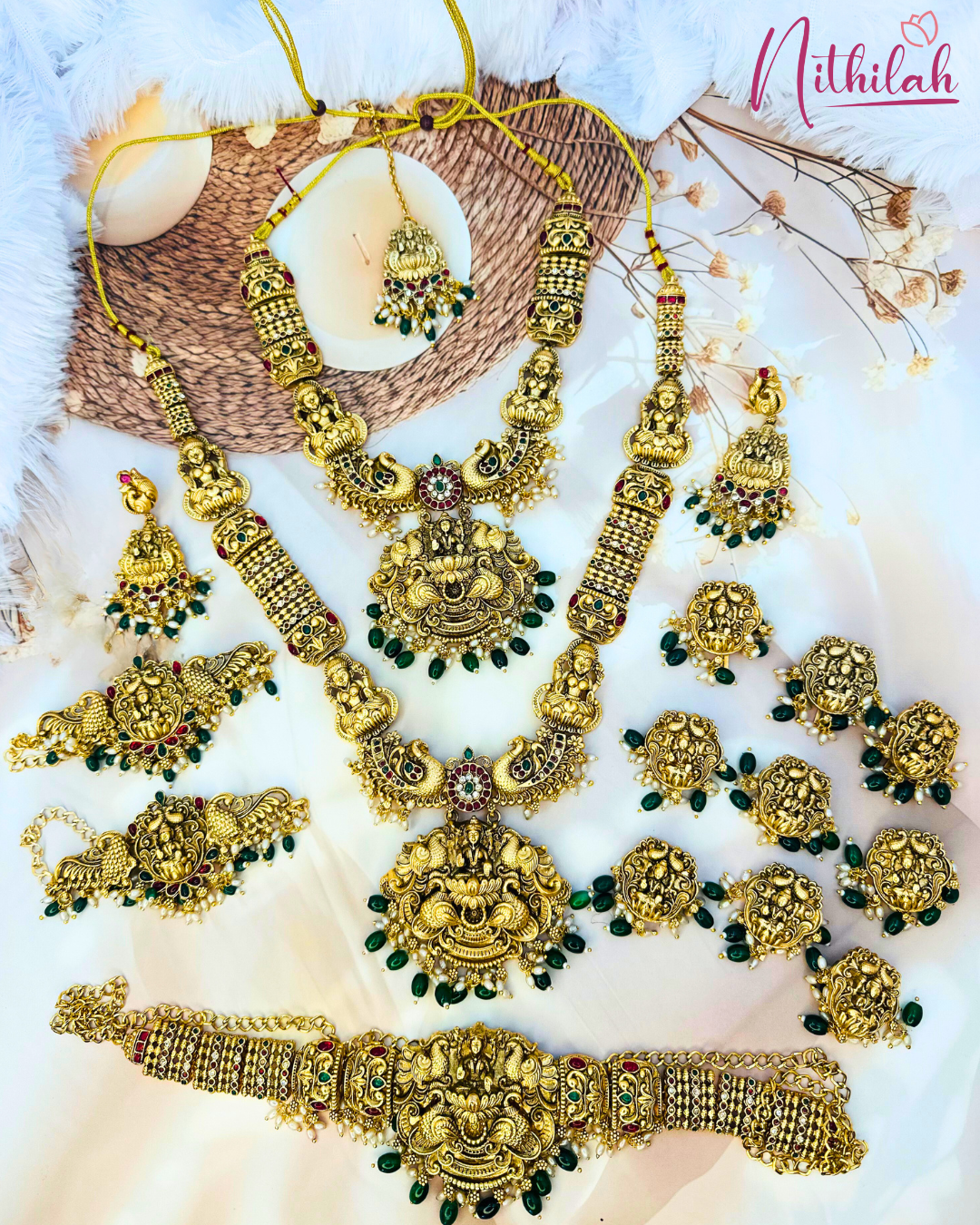Sri Varamahalakshmi Bridal Set