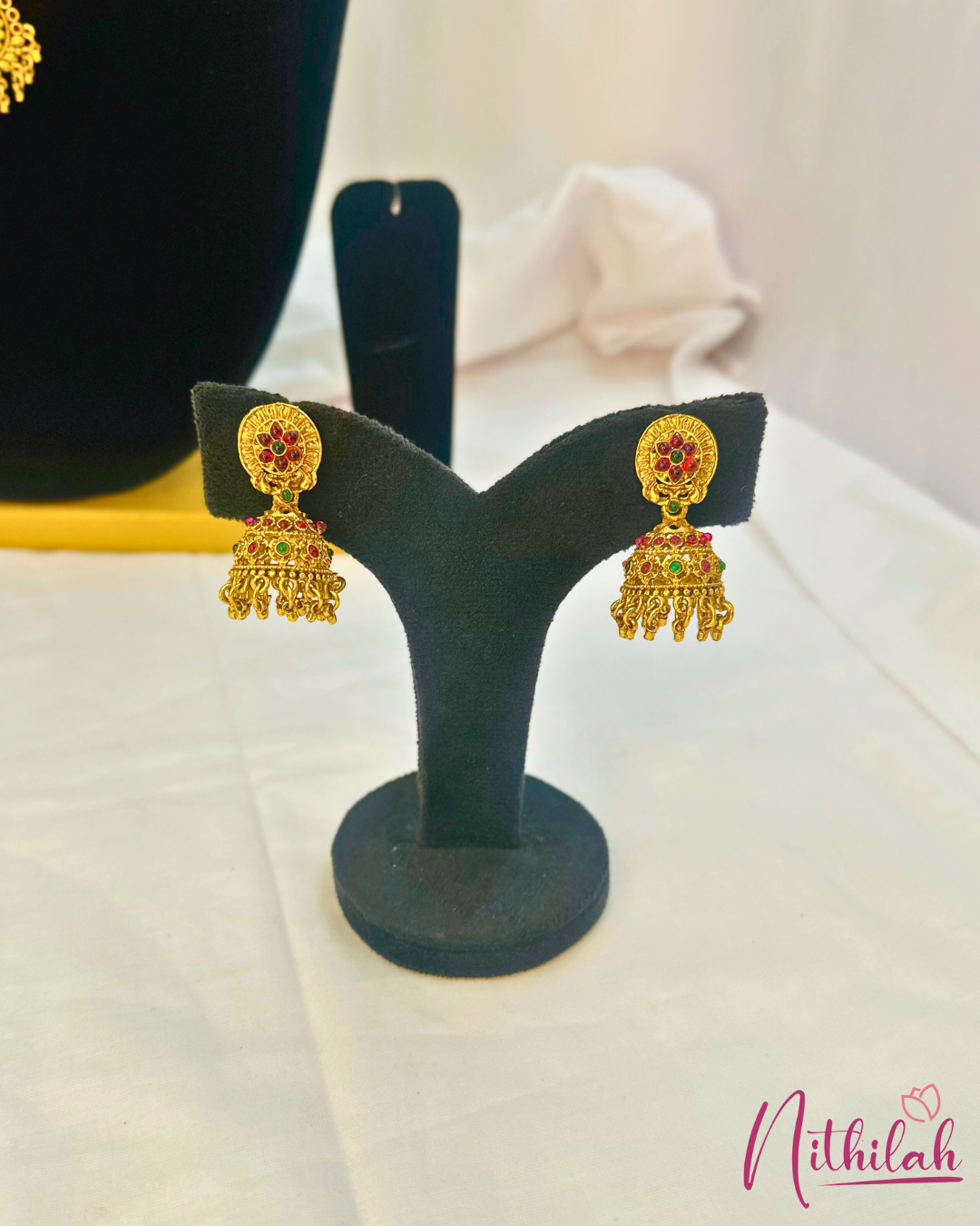 Rajwada Antique Bridal Necklace Set