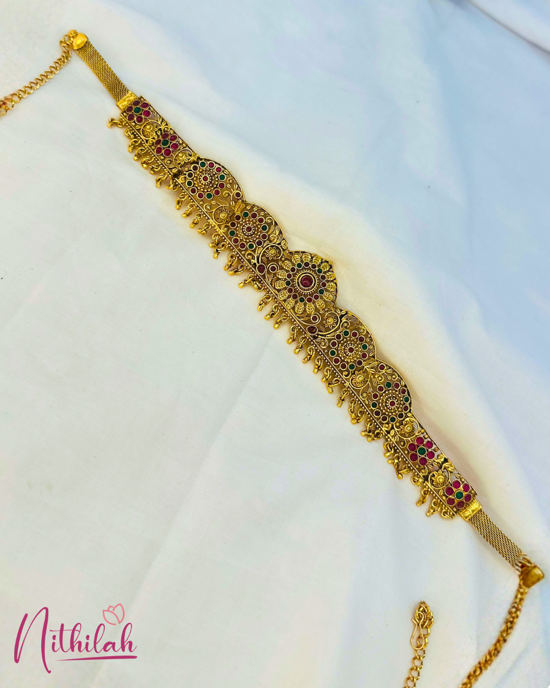Rajwada Antique Bridal Necklace Set