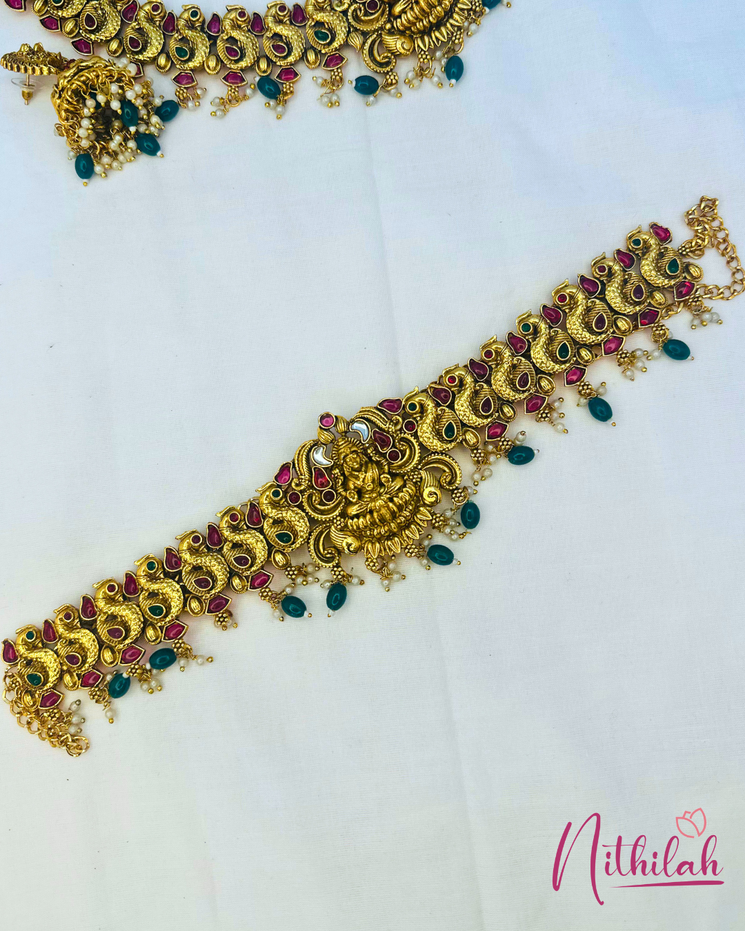 DivyaLakshmi Semi Bridal Set