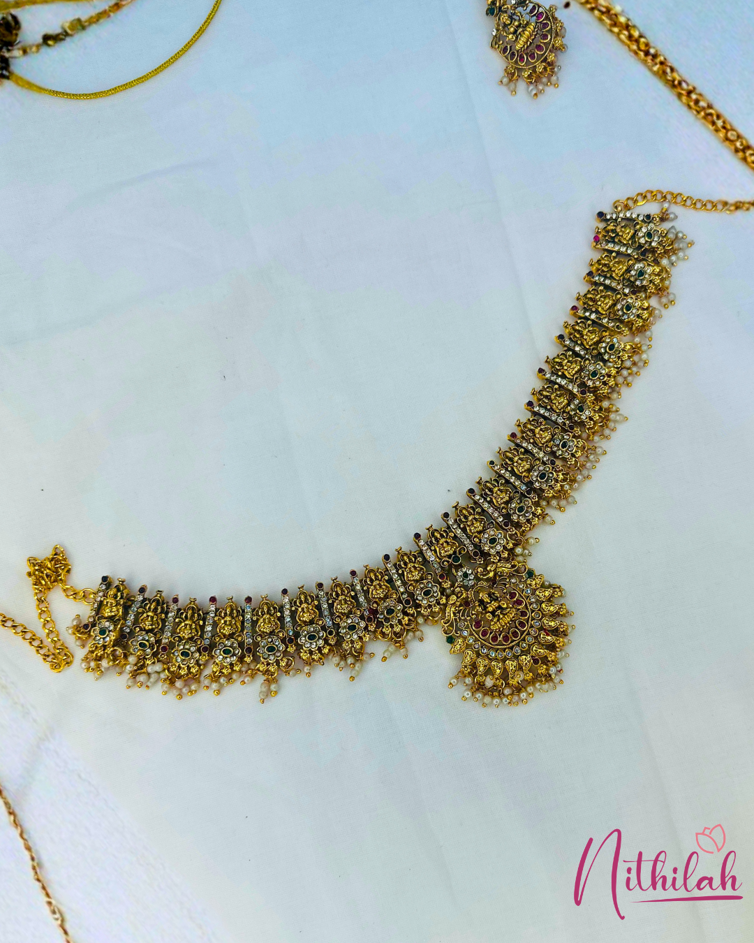 Lakshmi Antique Semi Bridal Set