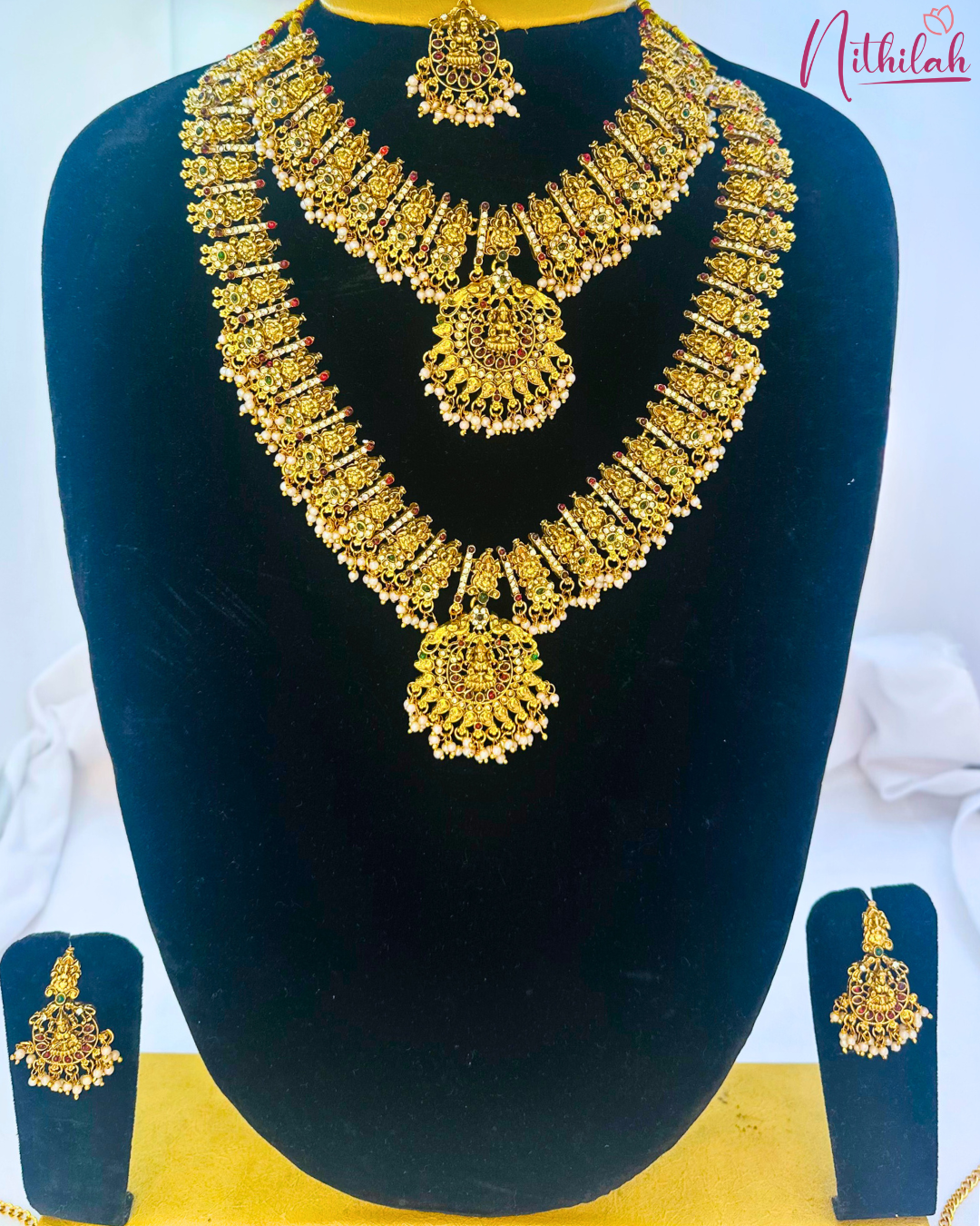 Lakshmi Antique Semi Bridal Set