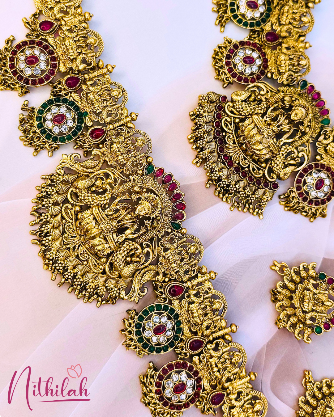 Lakshmi Temple Heirloom Bridal Set