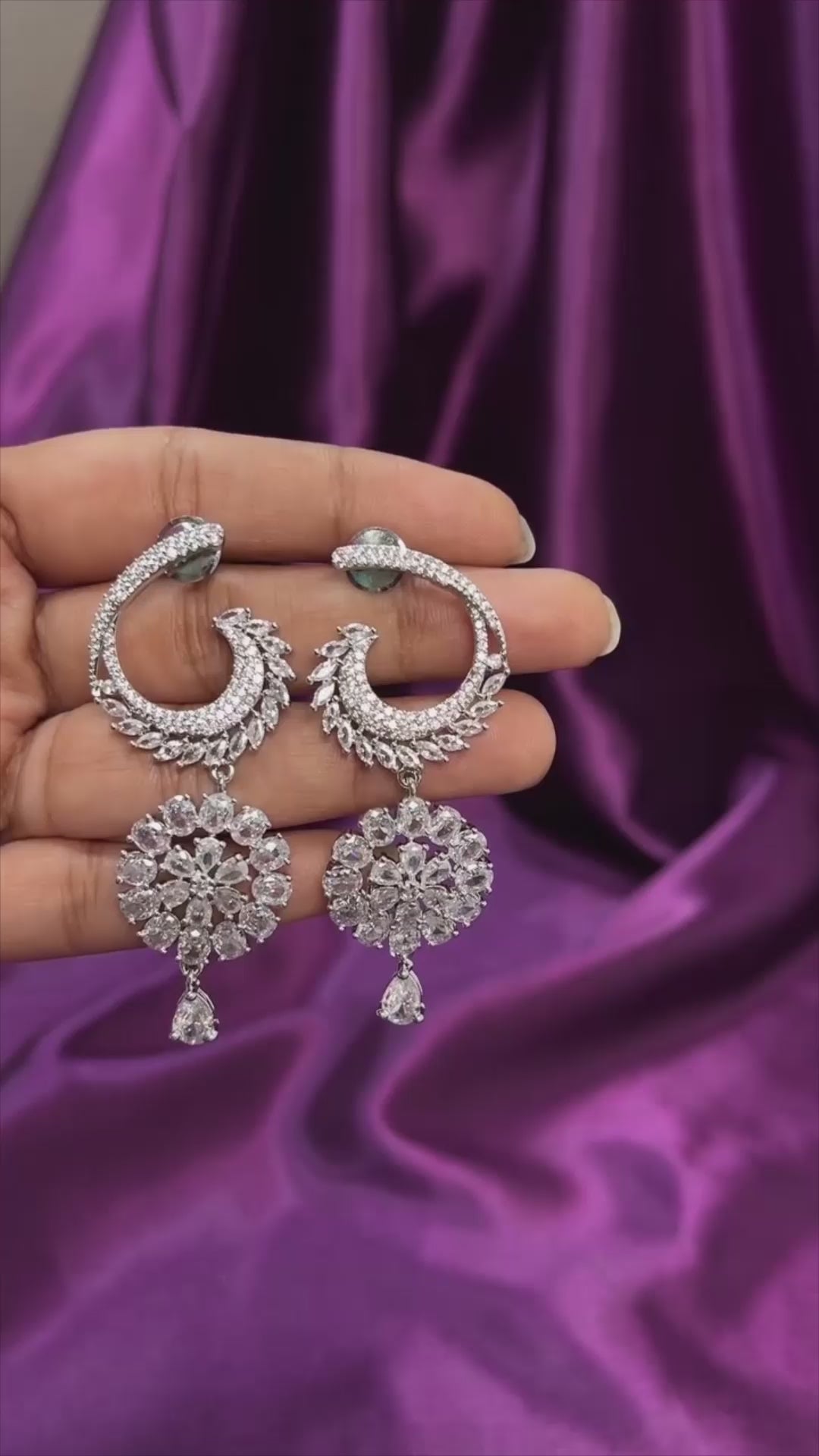 Buy American Diamond Earrings | AD Jewelry Earrings