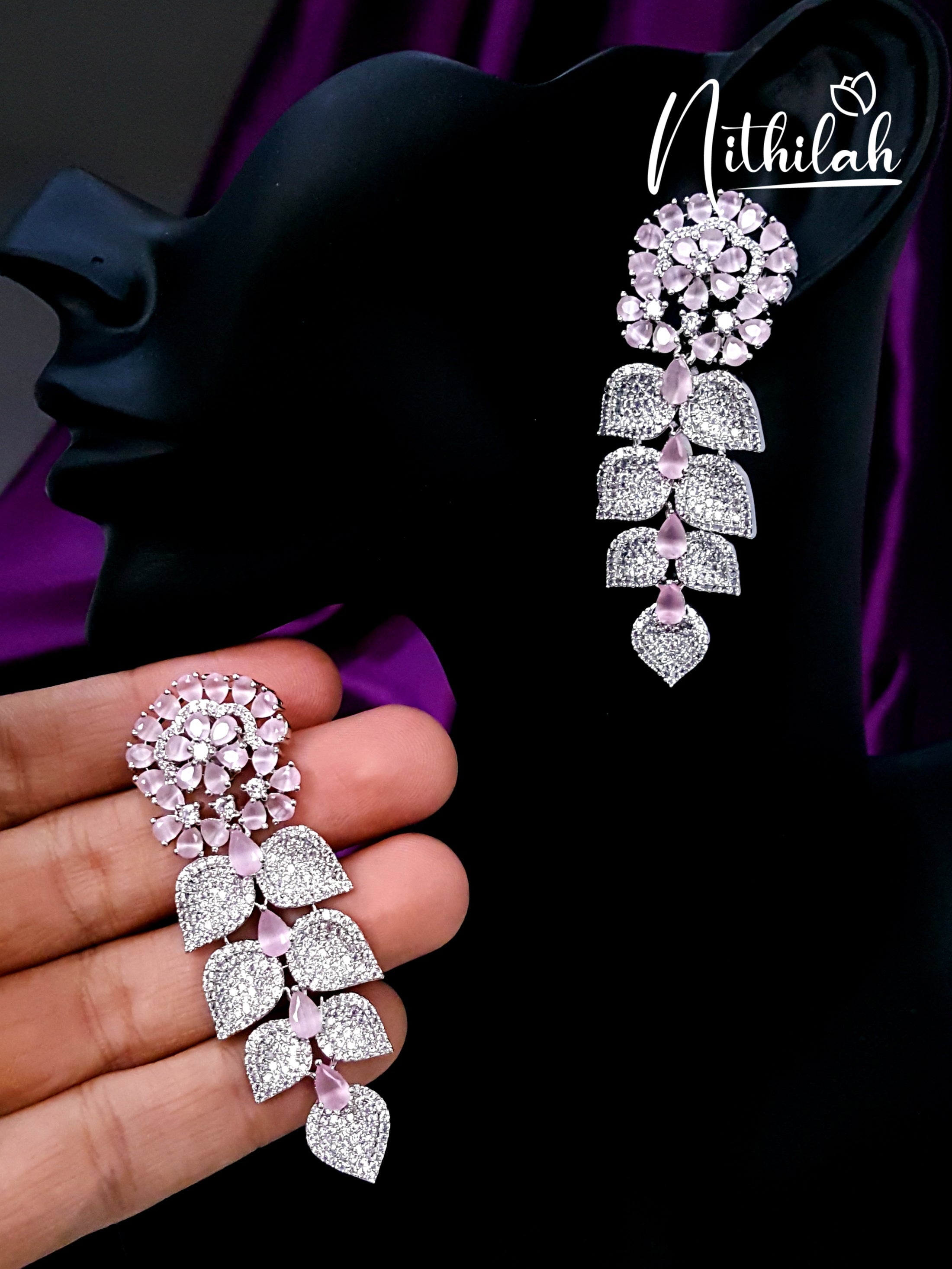 American Diamond Earrings Design13