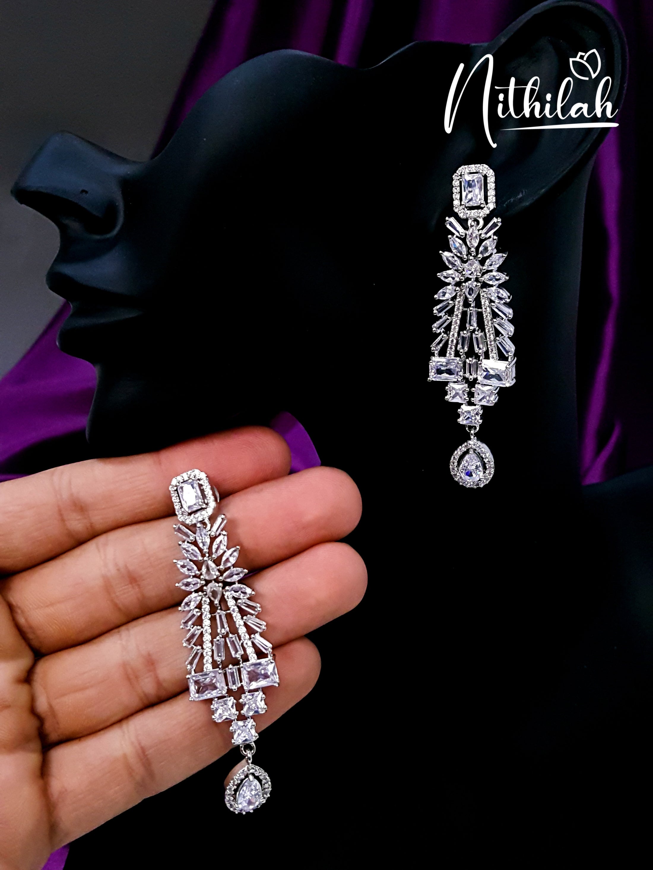 Buy American Diamond Earrings | Earring Designs1