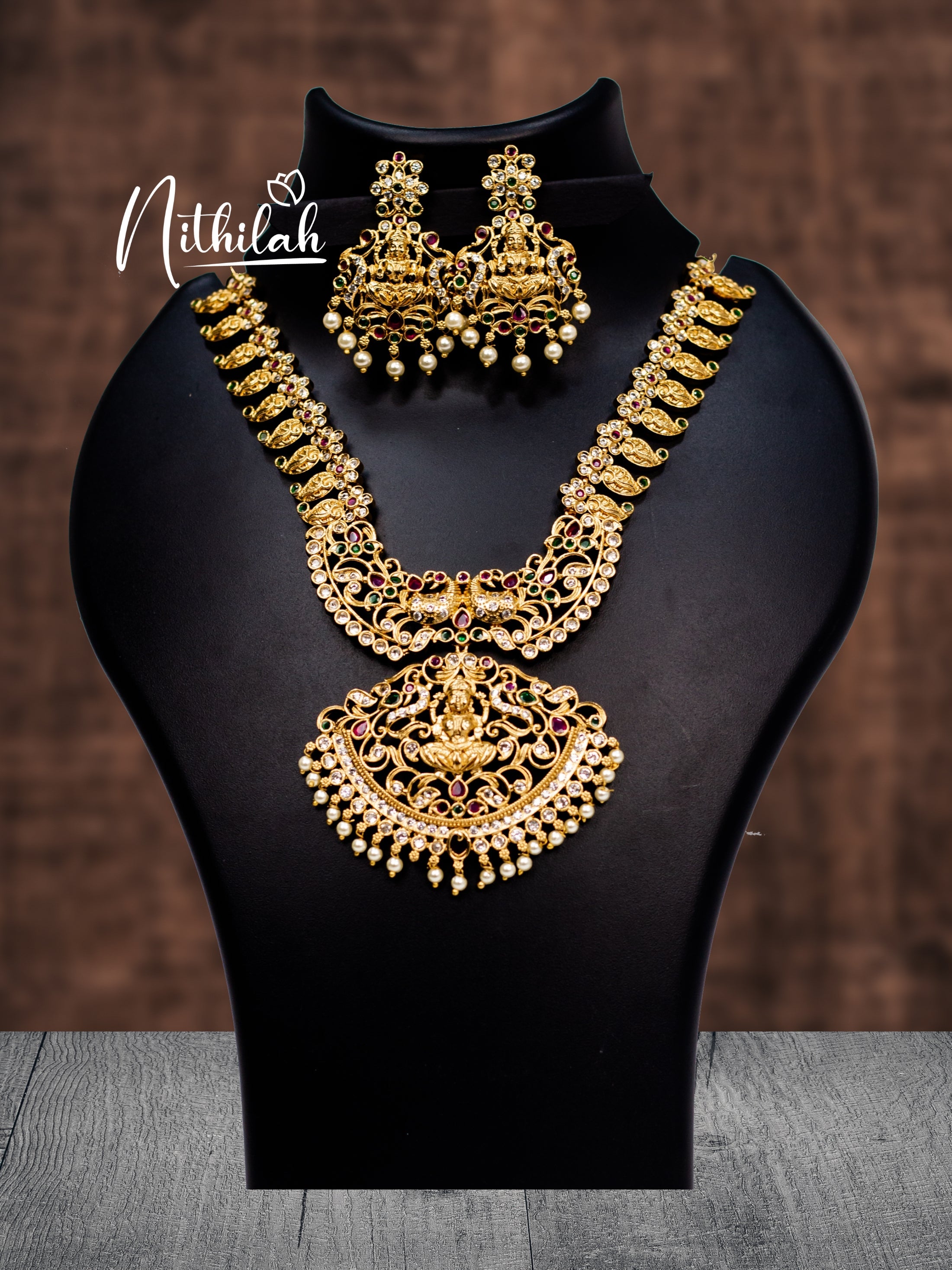 Buy Antique Lakshmi Mango Necklace | Mango Necklace