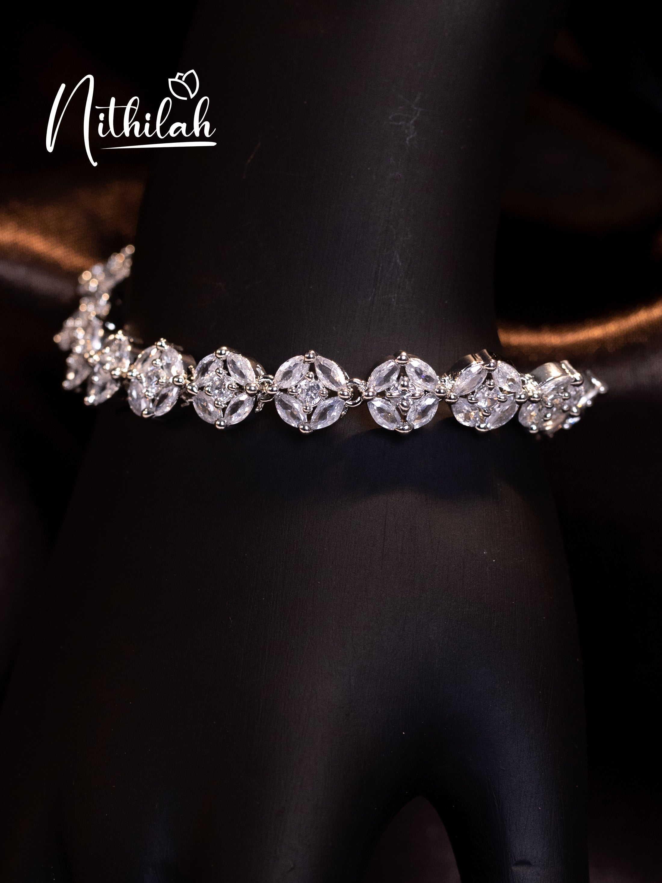 Buy Imitation Jewellery American Diamond Bracelet 1 Online