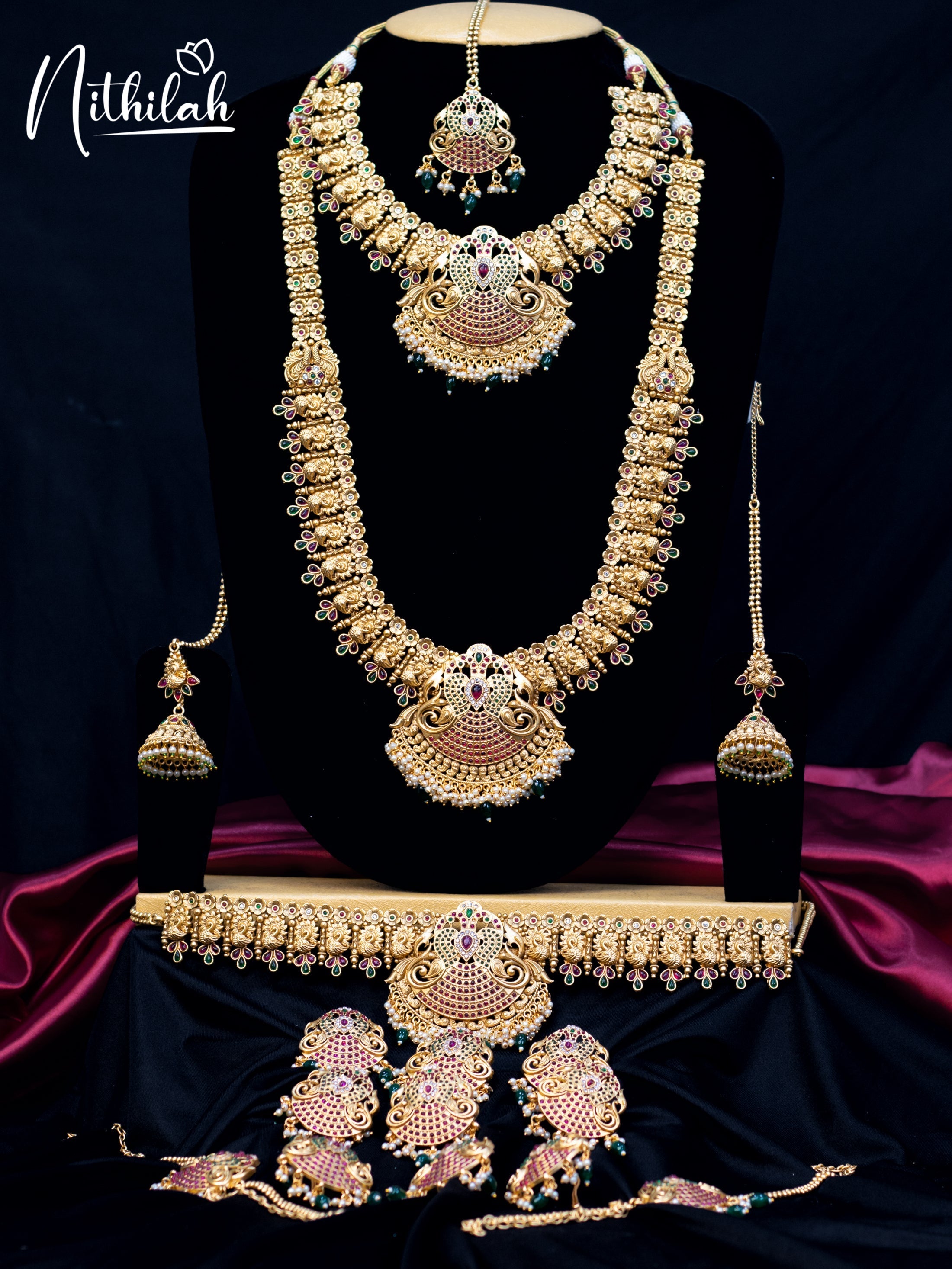 Buy Indian Bridal Jewelry Sets Online at IndiaTrend  Indiatrendshop