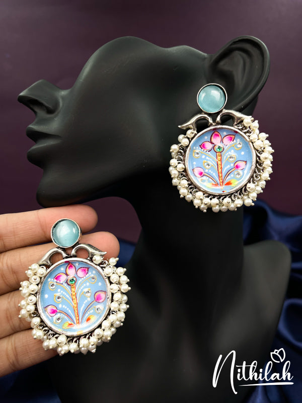 Blue Moon French Wire Earrings - Brighton