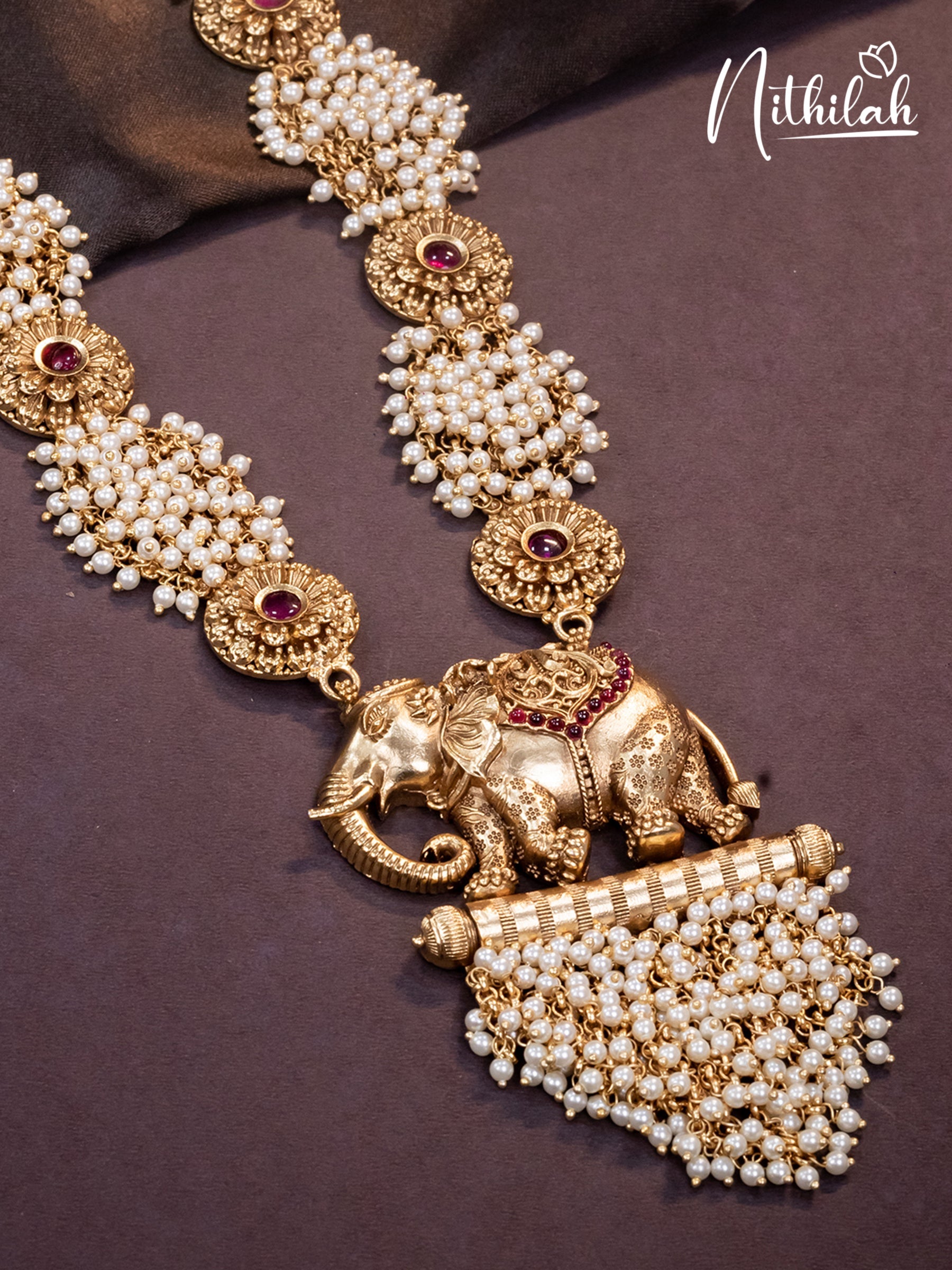 Pearl Bunch Elephant Long Haram